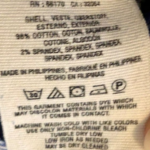 Anthropologie Cartonnier Charlie Brushstroke Ankle/Cropped Pants Navy - 12 - Picture 14 of 14